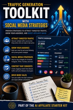 Traffic Generation Toolkit With Social Media Strategies